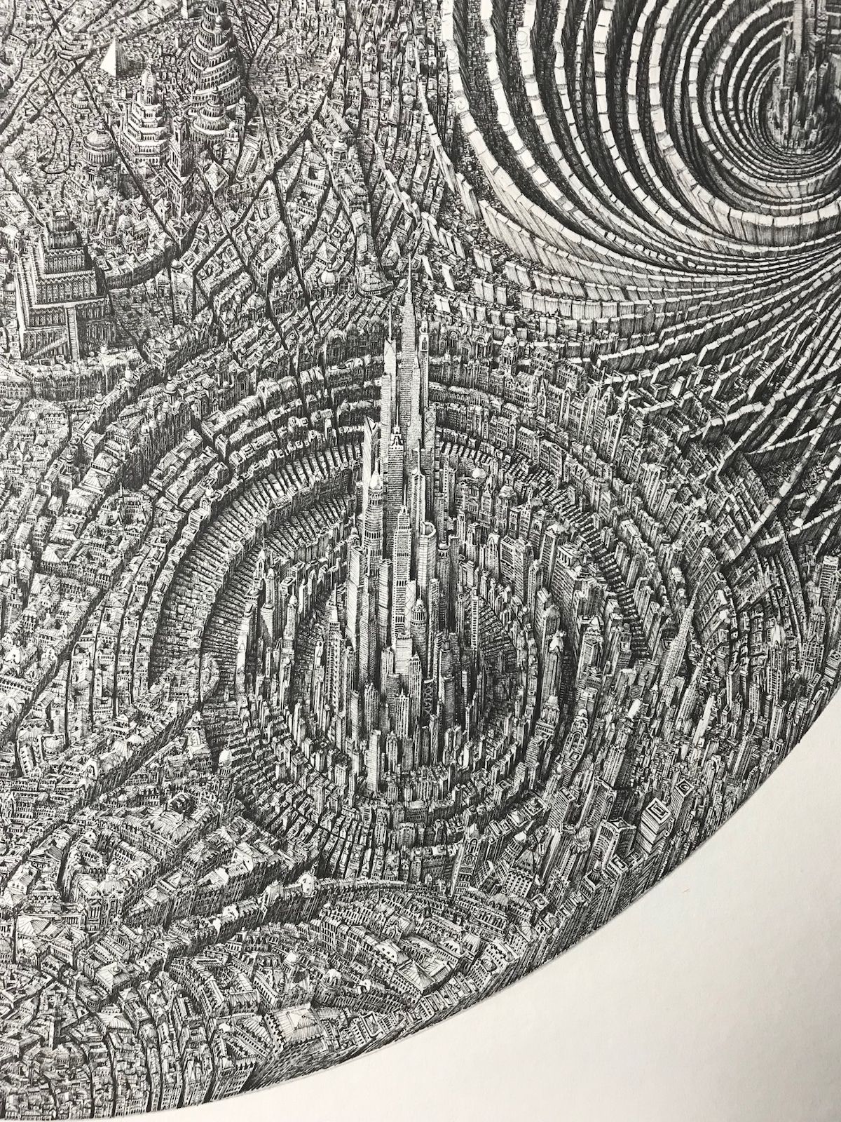 Alien Town From Above