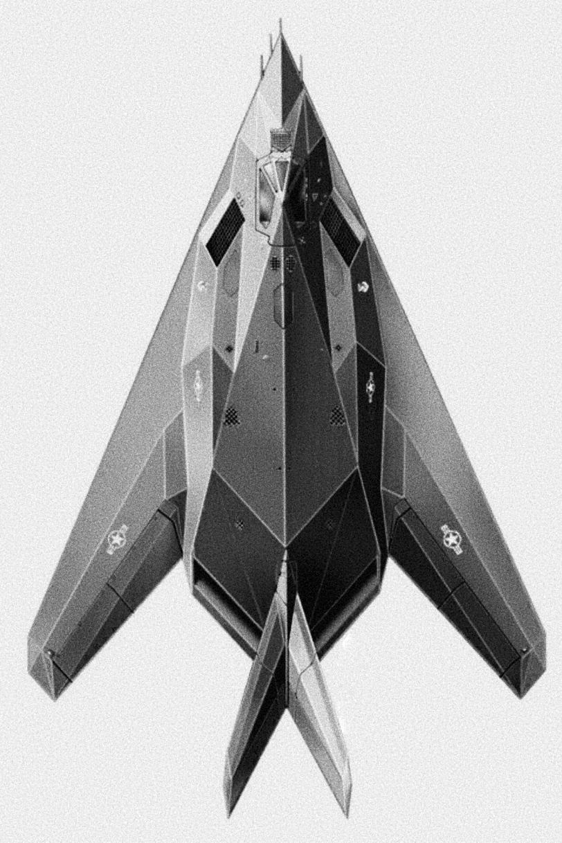 F117 Top View
