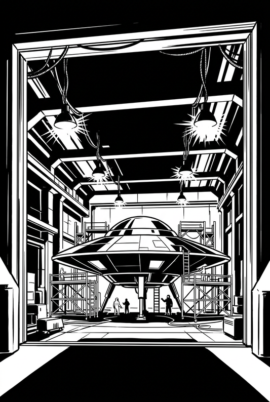 UFO being reversed engineered