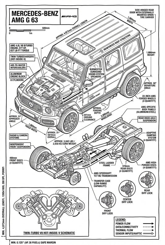 Detailed Image Of A Mercedes-Benz AMG G 63